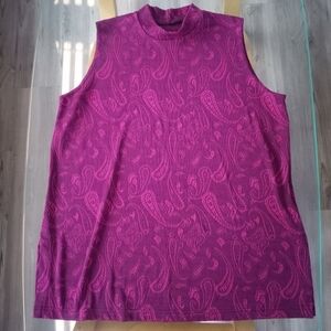 Weekenders Women's Tank Top - Purple Paisley